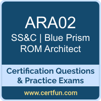 ROM Architect Dumps, ROM Architect PDF, ARA02 PDF, ROM Architect Braindumps, ARA02 Questions PDF, SS&C | Blue Prism ARA02 VCE