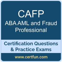 AML and Fraud Professional Dumps, AML and Fraud Professional PDF, CAFP PDF, AML and Fraud Professional Braindumps, CAFP Questions PDF, ABA CAFP VCE, ABA AML and Fraud Professional Dumps