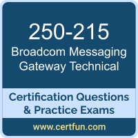 Messaging Gateway Technical Dumps, Messaging Gateway Technical PDF, 250-215 PDF, Messaging Gateway Technical Braindumps, 250-215 Questions PDF, Broadcom 250-215 VCE