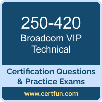 VIP Technical Dumps, VIP Technical PDF, 250-420 PDF, VIP Technical Braindumps, 250-420 Questions PDF, Broadcom 250-420 VCE, Broadcom VIP Technical Dumps