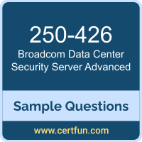 Broadcom 250-426 VCE, Data Center Security Server Advanced Dumps, 250-426 PDF, 250-426 Dumps, Data Center Security Server Advanced VCE