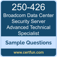 Broadcom 250-426 VCE, Data Center Security Server Advanced Technical Specialist Dumps, 250-426 PDF, 250-426 Dumps, Data Center Security Server Advanced Technical Specialist VCE, Broadcom Data Center Security Server Advanced Technical Specialist PDF