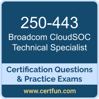 CloudSOC Technical Dumps, CloudSOC Technical PDF, 250-443 PDF, CloudSOC Technical Braindumps, 250-443 Questions PDF, Broadcom 250-443 VCE