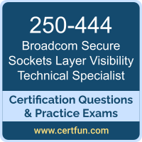 Secure Sockets Layer Visibility Technical Dumps, Secure Sockets Layer Visibility Technical PDF, 250-444 PDF, Secure Sockets Layer Visibility Technical Braindumps, 250-444 Questions PDF, Broadcom 250-444 VCE