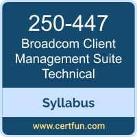 Client Management Suite Technical PDF, 250-447 Dumps, 250-447 PDF, Client Management Suite Technical VCE, 250-447 Questions PDF, Broadcom 250-447 VCE