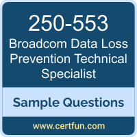 Broadcom 250-553 VCE, Data Loss Prevention Technical Dumps, 250-553 PDF, 250-553 Dumps, Data Loss Prevention Technical VCE