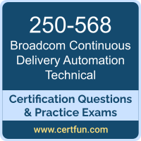 Continuous Delivery Automation Technical Dumps, Continuous Delivery Automation Technical PDF, 250-568 PDF, Continuous Delivery Automation Technical Braindumps, 250-568 Questions PDF, Broadcom 250-568 VCE