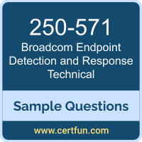 Broadcom 250-571 VCE, Endpoint Detection and Response Technical Dumps, 250-571 PDF, 250-571 Dumps, Endpoint Detection and Response Technical VCE