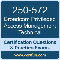 Privileged Access Management Technical Dumps, Privileged Access Management Technical PDF, 250-572 PDF, Privileged Access Management Technical Braindumps, 250-572 Questions PDF, Broadcom 250-572 VCE