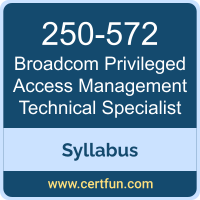 Privileged Access Management Technical PDF, 250-572 Dumps, 250-572 PDF, Privileged Access Management Technical VCE, 250-572 Questions PDF, Broadcom 250-572 VCE