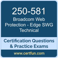 Web Protection - Edge SWG Technical Dumps, Web Protection - Edge SWG Technical PDF, 250-581 PDF, Web Protection - Edge SWG Technical Braindumps, 250-581 Questions PDF, Broadcom 250-581 VCE