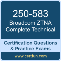 ZTNA Complete Technical Dumps, ZTNA Complete Technical PDF, 250-583 PDF, ZTNA Complete Technical Braindumps, 250-583 Questions PDF, Broadcom 250-583 VCE