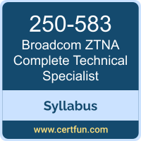 ZTNA Complete Technical PDF, 250-583 Dumps, 250-583 PDF, ZTNA Complete Technical VCE, 250-583 Questions PDF, Broadcom 250-583 VCE