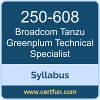 Tanzu Greenplum Technical Specialist PDF, 250-608 Dumps, 250-608 PDF, Tanzu Greenplum Technical Specialist VCE, 250-608 Questions PDF, Broadcom 250-608 VCE, Broadcom Tanzu Greenplum Technical Specialist Dumps, Broadcom Tanzu Greenplum Technical Specialist PDF