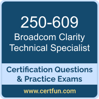 Clarity Technical Specialist Dumps, Clarity Technical Specialist PDF, 250-609 PDF, Clarity Technical Specialist Braindumps, 250-609 Questions PDF, Broadcom 250-609 VCE, Broadcom Clarity Technical Specialist Dumps