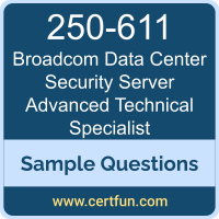 Broadcom 250-611 VCE, Data Center Security Server Advanced Technical Specialist Dumps, 250-611 PDF, 250-611 Dumps, Data Center Security Server Advanced Technical Specialist VCE, Broadcom Data Center Security Server Advanced Technical Specialist PDF