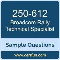 Broadcom 250-612 VCE, Rally Technical Specialist Dumps, 250-612 PDF, 250-612 Dumps, Rally Technical Specialist VCE, Broadcom Rally Technical Specialist PDF