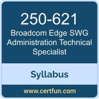 Edge SWG Administration Technical Specialist PDF, 250-621 Dumps, 250-621 PDF, Edge SWG Administration Technical Specialist VCE, 250-621 Questions PDF, Broadcom 250-621 VCE, Broadcom Edge SWG Administration Technical Specialist Dumps, Broadcom Edge SWG Administration Technical Specialist PDF