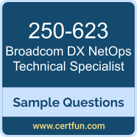 Broadcom 250-623 VCE, DX NetOps Technical Specialist Dumps, 250-623 PDF, 250-623 Dumps, DX NetOps Technical Specialist VCE, Broadcom DX NetOps Technical Specialist PDF