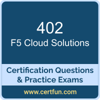 Cloud Solutions Dumps, Cloud Solutions PDF, 402 PDF, Cloud Solutions Braindumps, 402 Questions PDF, F5 402 VCE, F5 Cloud Solutions Dumps