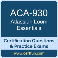 Loom Essentials Dumps, Loom Essentials PDF, ACA-930 PDF, Loom Essentials Braindumps, ACA-930 Questions PDF, Atlassian ACA-930 VCE, Atlassian Loom Essentials Dumps