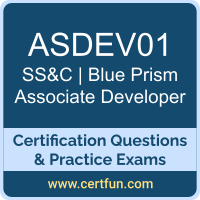 Associate Developer Dumps, Associate Developer PDF, ASDEV01 PDF, Associate Developer Braindumps, ASDEV01 Questions PDF, SS&C | Blue Prism ASDEV01 VCE, SS&C | Blue Prism Associate Developer Dumps