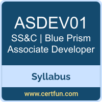 Associate Developer PDF, ASDEV01 Dumps, ASDEV01 PDF, Associate Developer VCE, ASDEV01 Questions PDF, SS&C | Blue Prism ASDEV01 VCE, SS&C | Blue Prism Associate Developer Dumps, SS&C | Blue Prism Associate Developer PDF