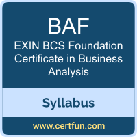 BAF PDF, BAF Dumps, BAF VCE, EXIN BCS Foundation Certificate in Business Analysis Questions PDF, EXIN BCS Foundation Certificate in Business Analysis VCE