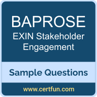 BAPROSE Dumps, BAPROSE PDF, BAPROSE VCE, EXIN BCS Professional Certificate in Stakeholder Engagement VCE, EXIN Stakeholder Engagement PDF