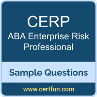ABA CERP VCE, Enterprise Risk Professional Dumps, CERP PDF, CERP Dumps, Enterprise Risk Professional VCE, ABA Enterprise Risk Professional PDF