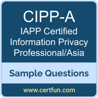 CIPP-A Dumps, CIPP-A PDF, CIPP-A VCE, IAPP Certified Information Privacy Professional/Asia VCE, IAPP Information Privacy Professional/Asia PDF