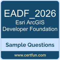 Esri EADF_2026 VCE, ArcGIS Developer Foundation Dumps, EADF_2026 PDF, EADF_2026 Dumps, ArcGIS Developer Foundation VCE, Esri ArcGIS Developer Foundation PDF
