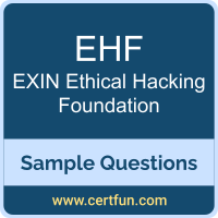 EHF Dumps, EHF PDF, EHF VCE, EXIN Ethical Hacking Foundation VCE, EXIN Ethical Hacking Foundation PDF