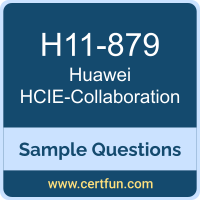 Huawei H11-879 VCE, HCIE-Collaboration Dumps, H11-879 PDF, H11-879 Dumps, HCIE-Collaboration VCE, Huawei HCIE-Collaboration PDF