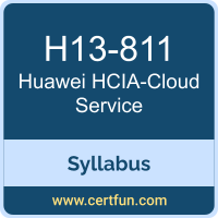 HCIA-Cloud Service PDF, H13-811 Dumps, H13-811 PDF, HCIA-Cloud Service VCE, H13-811 Questions PDF, Huawei H13-811 VCE