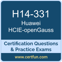 HCIE-openGauss Dumps, HCIE-openGauss PDF, H14-331 PDF, HCIE-openGauss Braindumps, H14-331 Questions PDF, Huawei H14-331 VCE, Huawei HCIE-openGauss Dumps
