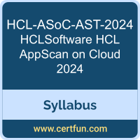 HCL AppScan on Cloud 2024 PDF, HCL-ASoC-AST-2024 Dumps, HCL-ASoC-AST-2024 PDF, HCL AppScan on Cloud 2024 VCE, HCL-ASoC-AST-2024 Questions PDF, HCLSoftware HCL-ASoC-AST-2024 VCE, HCLSoftware ASoC Associate Security Tester Dumps, HCLSoftware ASoC Associate Security Tester PDF