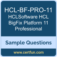 HCLSoftware HCL-BF-PRO-11 VCE, HCL BigFix Platform 11 Professional Dumps, HCL-BF-PRO-11 PDF, HCL-BF-PRO-11 Dumps, HCL BigFix Platform 11 Professional VCE