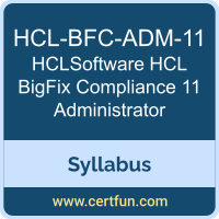 HCL BigFix Compliance 11 Administrator PDF, HCL-BFC-ADM-11 Dumps, HCL-BFC-ADM-11 PDF, HCL BigFix Compliance 11 Administrator VCE, HCL-BFC-ADM-11 Questions PDF, HCLSoftware HCL-BFC-ADM-11 VCE, HCLSoftware HCL BigFix Compliance 11 Administrator Dumps, HCLSoftware HCL BigFix Compliance 11 Administrator PDF
