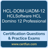 HCL Domino 12 Professional Dumps, HCL Domino 12 Professional PDF, HCL-DOM-UADM-12 PDF, HCL Domino 12 Professional Braindumps, HCL-DOM-UADM-12 Questions PDF, HCLSoftware HCL-DOM-UADM-12 VCE, HCLSoftware HCL Domino 12 Professional Dumps