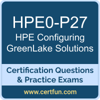 Configuring GreenLake Solutions Dumps, Configuring GreenLake Solutions PDF, HPE0-P27 PDF, Configuring GreenLake Solutions Braindumps, HPE0-P27 Questions PDF, HPE HPE0-P27 VCE