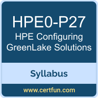 Configuring GreenLake Solutions PDF, HPE0-P27 Dumps, HPE0-P27 PDF, Configuring GreenLake Solutions VCE, HPE0-P27 Questions PDF, HPE HPE0-P27 VCE