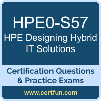 Designing Hybrid IT Solutions Dumps, Designing Hybrid IT Solutions PDF, HPE0-S57 PDF, Designing Hybrid IT Solutions Braindumps, HPE0-S57 Questions PDF, Hewlett Packard Enterprise HPE0-S57 VCE, HPE ASE Hybrid IT Solutions Dumps