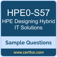 Hewlett Packard Enterprise HPE0-S57 VCE, Designing Hybrid IT Solutions Dumps, HPE0-S57 PDF, HPE0-S57 Dumps, Designing Hybrid IT Solutions VCE, HPE ASE Hybrid IT Solutions PDF