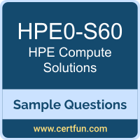 Hewlett Packard Enterprise HPE0-S60 VCE, Compute Solutions Dumps, HPE0-S60 PDF, HPE0-S60 Dumps, Compute Solutions VCE, HPE Compute Solutions PDF