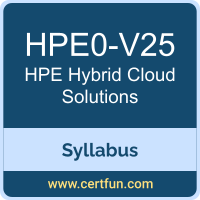 Hybrid Cloud Solutions PDF, HPE0-V25 Dumps, HPE0-V25 PDF, Hybrid Cloud Solutions VCE, HPE0-V25 Questions PDF, HPE HPE0-V25 VCE