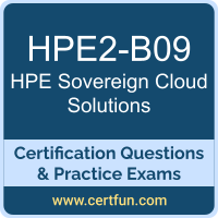 Sovereign Cloud Solutions Dumps, Sovereign Cloud Solutions PDF, HPE2-B09 PDF, Sovereign Cloud Solutions Braindumps, HPE2-B09 Questions PDF, HPE HPE2-B09 VCE, HPE SC-SovrnCl Dumps