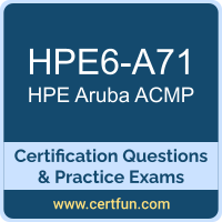 Aruba ACMP Dumps, Aruba ACMP PDF, HPE6-A71 PDF, Aruba ACMP Braindumps, HPE6-A71 Questions PDF, Hewlett Packard Enterprise HPE6-A71 VCE, HPE Aruba Mobility Professional Dumps