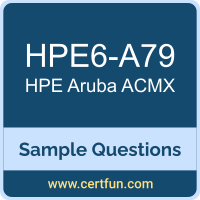 Hewlett Packard Enterprise HPE6-A79 VCE, Aruba ACMX Dumps, HPE6-A79 PDF, HPE6-A79 Dumps, Aruba ACMX VCE, HPE Aruba Mobility Expert PDF