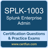 Enterprise Admin Dumps, Enterprise Admin PDF, SPLK-1003 PDF, Enterprise Admin Braindumps, SPLK-1003 Questions PDF, Splunk SPLK-1003 VCE, Splunk Enterprise Administrator Dumps